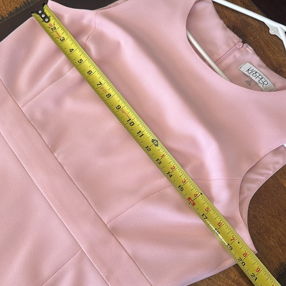 Kasper shift pink dress. EUC Size 14. - Picture 7 of 8